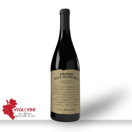 Amarone Della Valpolicella DOCG - Villa Borghetti: Een Italiaanse wijnklassieker