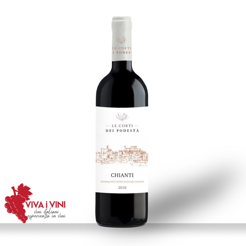 Chianti DOCG Le Corti Dei Podesta | Toscaanse Rode Wijn - Cecchi