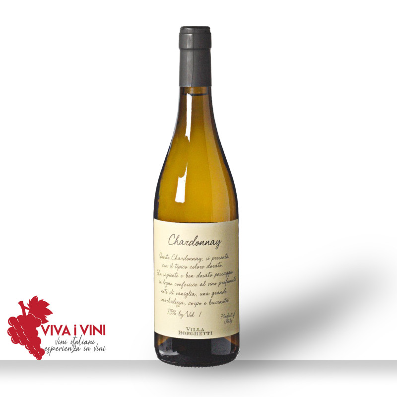 Chardonnay Trevenezie IGT - Villa Borghetti: Volle, fruitige witte wijn