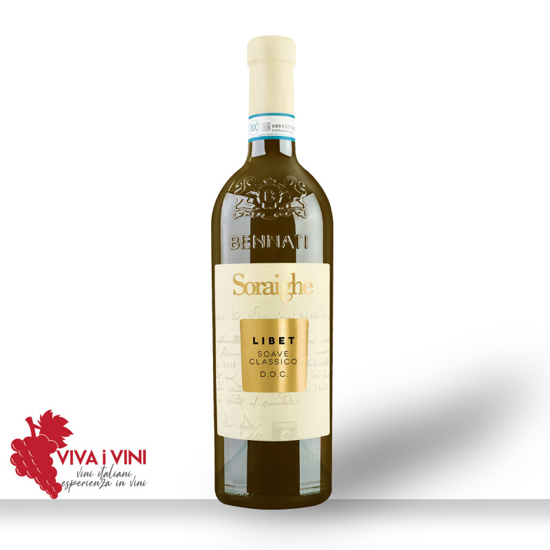 Soraighe Libet Soave Classico DOC - Bennati: Heerlijke Italiaanse Witte Wijn